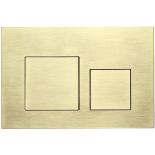 Кнопка смыва Veconi FLUSH V4, FLV4-G, 240х162х10, пластик, золото брашинг